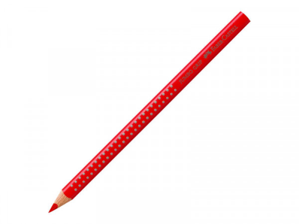 FABER-CASTELL Buntstift Jumbo Grip Erdbeerrot 12er