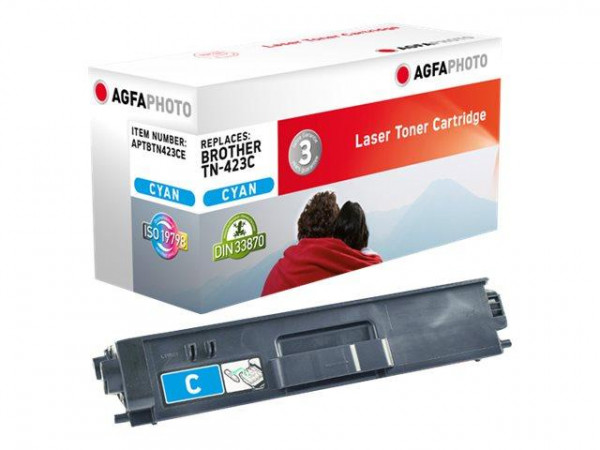 AgfaPhoto Toner APTBTN423CE ers. Brother TN-423C CY