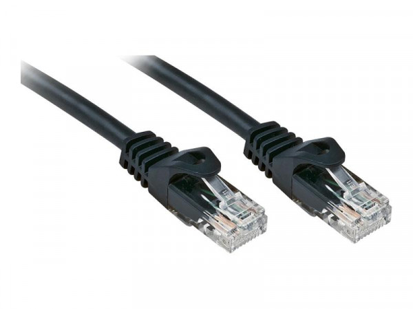 Lindy Patchkabel Cat6 U/UTP Basic schwarz 3.00m