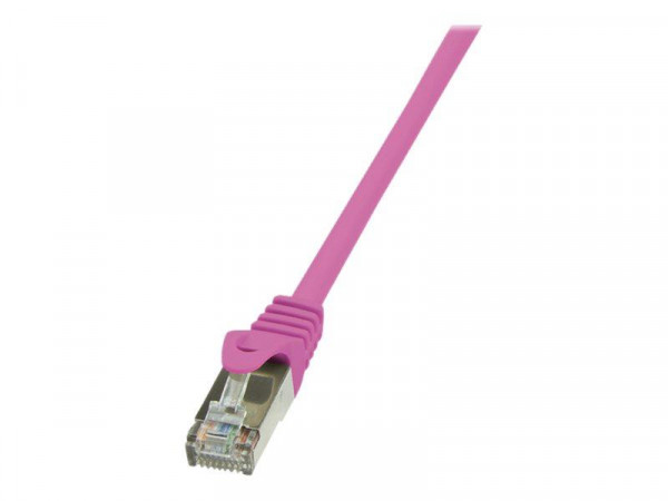 LogiLink CP2029S Kat.6 F/UTP pink 0,50m