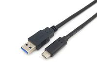 Equip USB Kabel 3.2 A -> C St/St 2.0m 3A schwarz