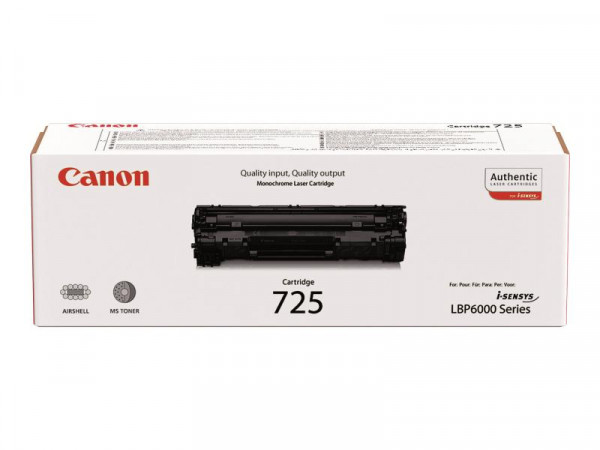Toner Canon 725BK black 1600 Seiten