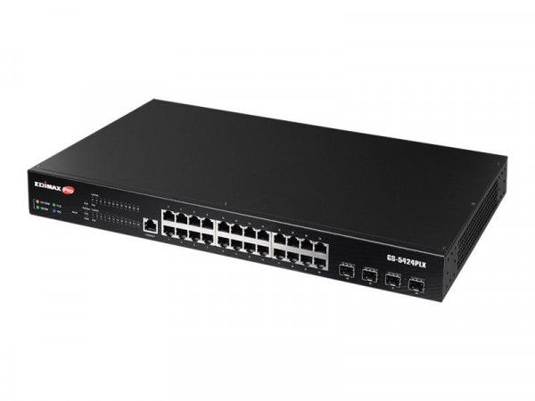 Switch EDIMAX 24x GE GS-5424PLX (POE)