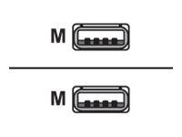 Equip USB Kabel A -> A St/St 1.80m sw Polybeutel