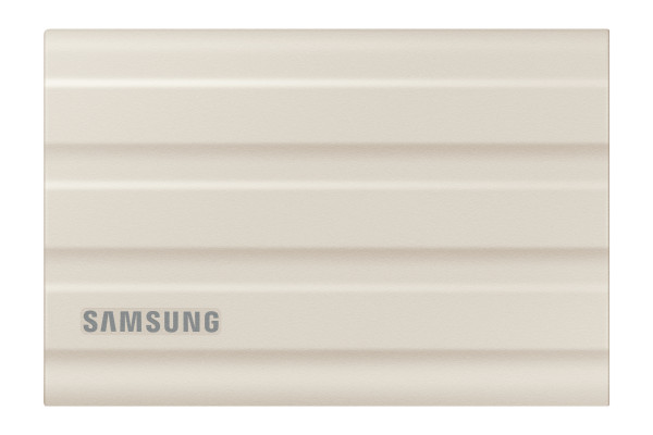 SSD 1TB Samsung Portable SSD T7 Shield USB3.2 Beige