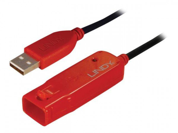 Lindy USB 2.0 Aktiv-Verlängerungs-Hub Pro 4 Port 60m