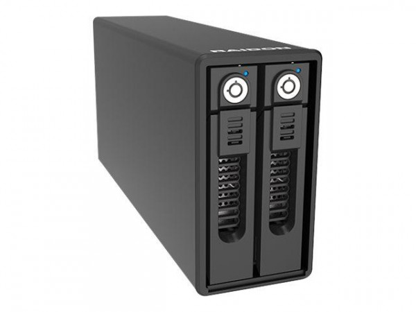 Gehäuse Raidon 2x SATA3 3,5"/2,5" , 1x USB 3,1