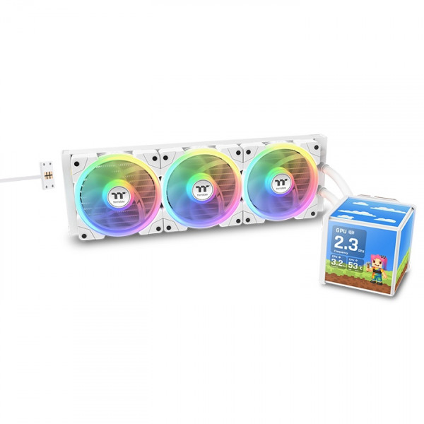 Thermaltake Minecube 360 Ultra AiO ARGB Fan white