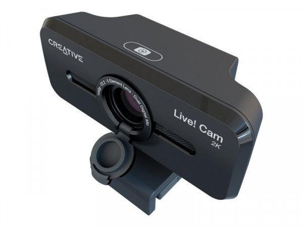 Creative Webcam Live Cam Sync V3 QHD, Mikrofon&Abdeckung