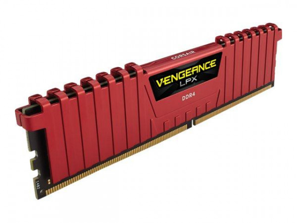 DDR4 16GB PC 2666 CL16 CORSAIR KIT (2x8GB) VengeanceT Red