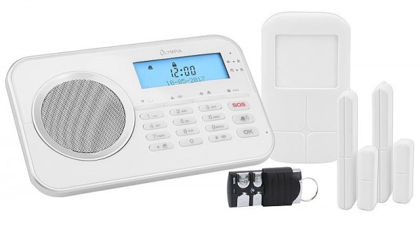 Olympia Protect 9868 GSM Alarmsystem, Weiss
