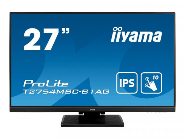 IIYAMA 68.6cm (27") T2754MSC-B1AG 16:9 M-Touch VGA+HDM