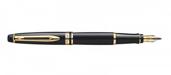 WATERMAN Füllfederhalter Expert Black M Blau