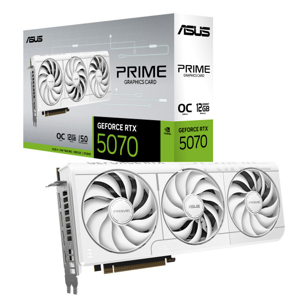 ASUS PRIME-RTX5070-O12G-WHITE 12GB GDDR7 HDMI DP