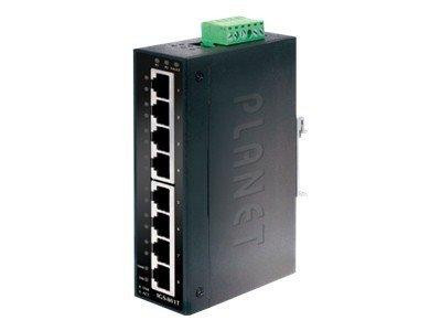 PLANET 8-Port 10/100/1000T Industrial Gigabit Ethernet