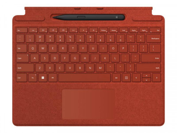 Microsoft Surface Pro 8 / X Type Cover+SlimPen2 AT/DE Red