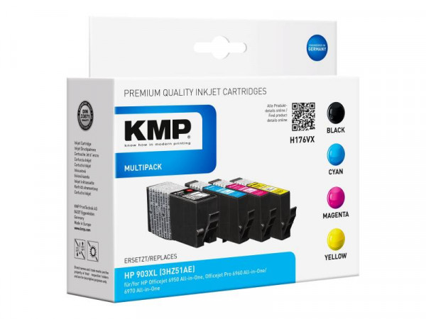 KMP Patrone HP NR.903XL Multip. 900-1300 S. H176VX
