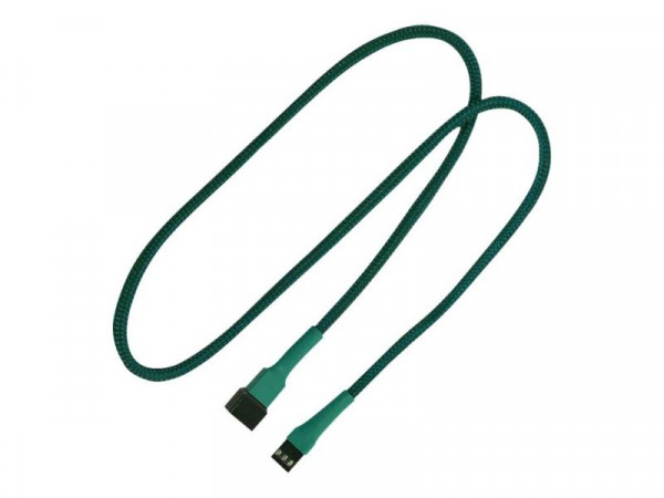 Kabel Nanoxia 3-Pin Verlängerung, 60 cm, grün