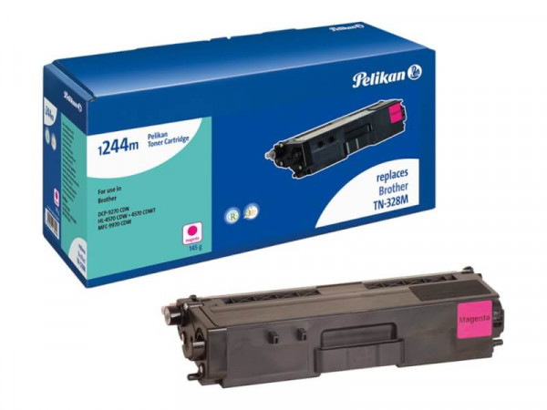 Pelikan Toner Brother TN-328M 1244m magenta rebuilt