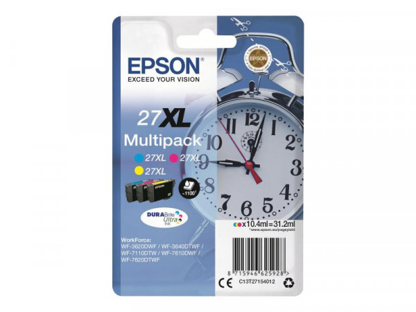 Multipack Epson 27XL Dura Brite Ultra 31,2ml