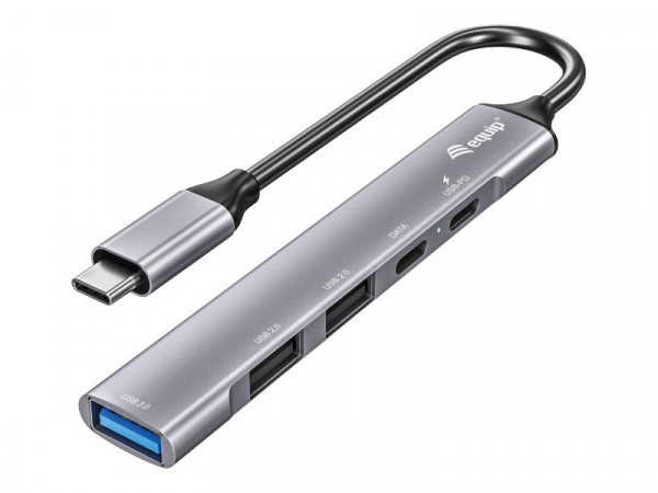 Equip Adapter USB-C -> 1xUSB-C,1xUSB3.0,2xUSB2.0+PD 0.15m si