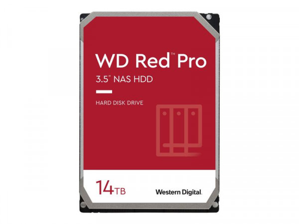 WD Red Pro 8.9cm (3.5") 14TB SATA3 7200 512MB WD142KFGX