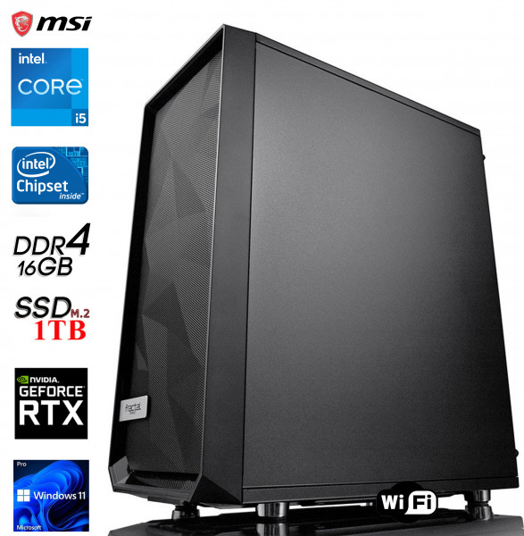 GamingLine i5-13600-M2-RTX4070 OC WiFi