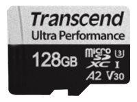 SD microSD Card 128GB Transcend SDXC USD340S w/Adapter