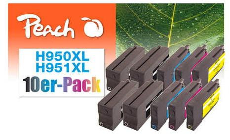 Peach Patrone HP NR.950/951XL Multi-10-Pack Retail Comp.