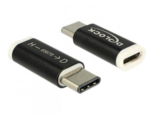 USB3.1 Adapter Delock C -> micro B St/Bu (Device->Host)