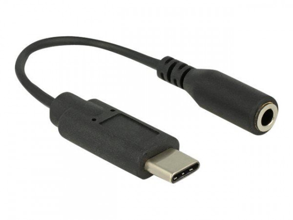 Delock Audio-Adapter - USB-C (M) bis Mini-Phone Stereo 3,5 mm (W)