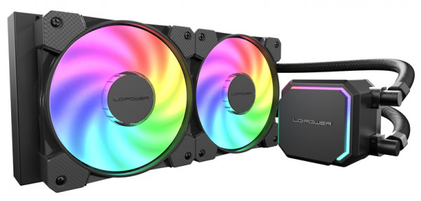 LC-Power Kühler LC-CC-240-B-ARGB JetFlow 1150/1151/1155/1156