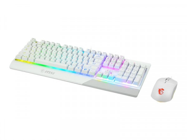Tastatur MSI Vigor GK-30 Combo White Gaming Keyboard, verkabelt