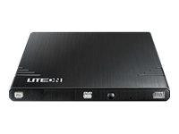 DVW LiteOn EXT SLIM USB black eBAU108 8x8x/DL6x6x/R