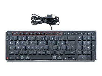 Contour Balance Tastatur wired DE-Layout schwarz