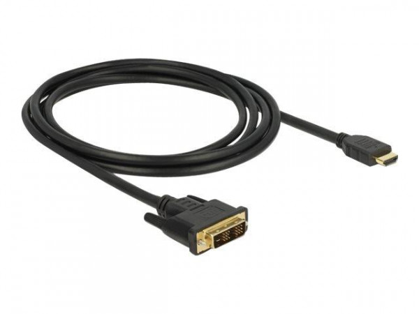 DELOCK DVI Kabel DVI(18+1) -> HDMI-A St/St 2.00m