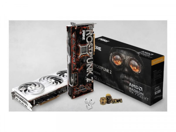Sapphire Radeon RX7700XT PURE Frost Punk 2 Special Edition