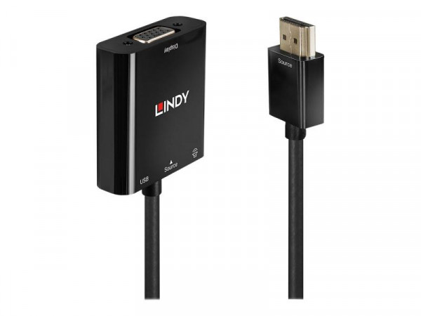 Lindy Konverter HDMI auf VGA und Audio 1080p ohne Scaling