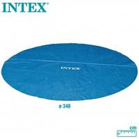 INTEX Abdeckplane Solar 366cm Polyethylen rund blau