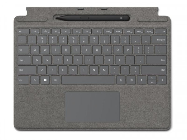 Microsoft Surface Pro 8 / X Type Cover+SlimPen2 AT/DE Platin