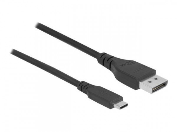 DELOCK USB Type-C > DP Kabel 8K 60Hz 1,5m bidirektional