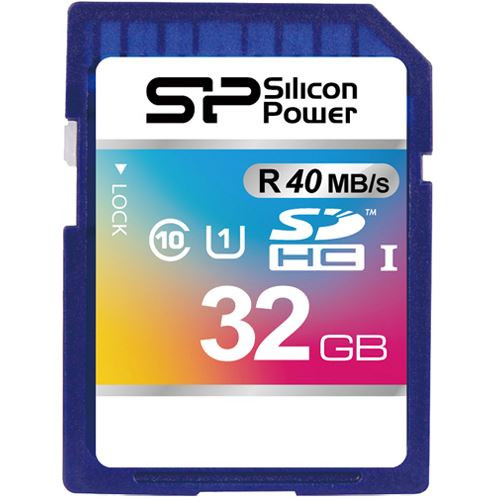 SD Card 32GB Silicon Power SDHC (Class 10) Retail