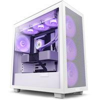 NZXT H7 FLOW RGB ALL White MidiTower Glasfenster