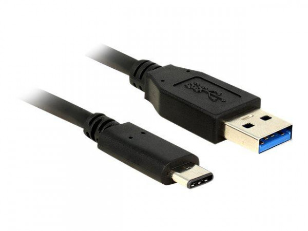 USB3.1 Kabel Delock C -> A St/St 1.00m schwarz