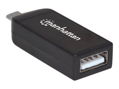 Manhattan USB-HUB 1-Port USB 2.0 + 24-in-1 Reader->USB-OTG