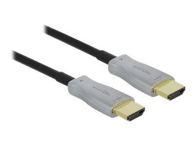 DELOCK Aktives Optisches Kabel HDMI 4K 60Hz 15m