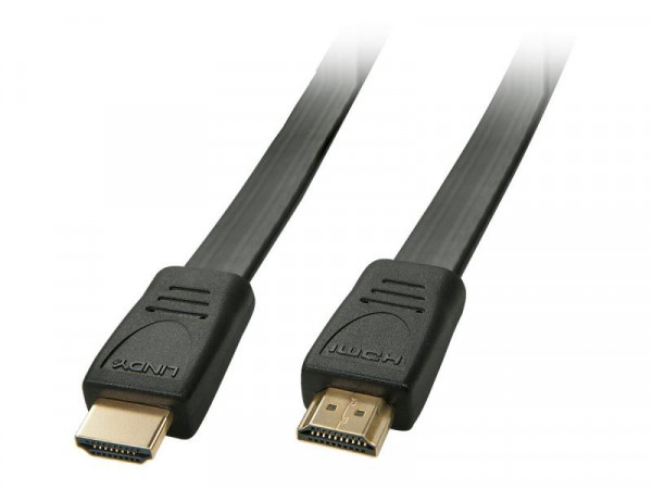 Lindy HDMI 2.0 High Speed Flachbandkabel 4K60Hz 2m