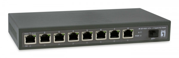 LevelOne Switch 9x GE GEP-0925 2.5GbE 108W 8xPoE+ sw