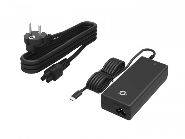 CONCEPTRONIC Ladegerät USB-C 100W Desktop PD schwarz