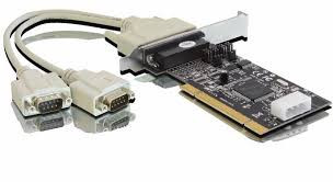 PCI Card Delock 2x D-Sub9 ext (Kabel) +LowProfile retail